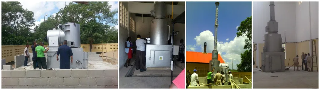 Smokeless High Quality Industrial Hazardous Waste Incinerator